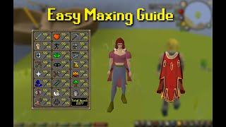 How To Max with Medium Effort  OSRS Max Cape Guide