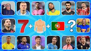 Full Guess the football player by song + club +tshirt number and emoji l football quiz 