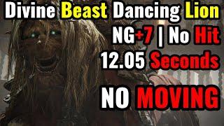 ELDEN RING DLC Divine Beast Dancing Lion NG+7 No Hit & NO MOVE in 12.05 Seconds