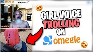 CATCHING PREDATORS ON OMEGLE  girl voice trolling