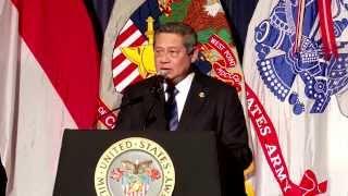 Pidato Presiden SBY di Hadapan Taruna Amerika