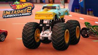 HOT WHEELS UNLEASHED™ 2 - BIGFOOT Monster Truck New Skin In Diner club