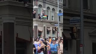 Dyke Rally March & Pride in Toronto on Saturday 29 2024 #shorts #pride #prideparade