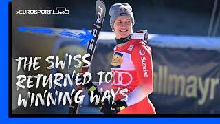  Marco Odermatt Back On Top   Mens Super G  Alpine Skiing World Cup  Highlights