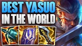 BEST YASUO IN THE WORLD CARRIES IN CHALLENGER  CHALLENGER YASUO MID GAMEPLAY  Patch 14.11 S14