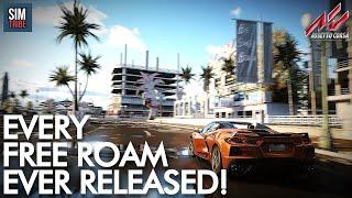 EVERY Free FREE ROAM  OPEN WORLD Map for Assetto Corsa 2023  25 Tracks & Download Links