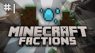 Minecraft Factions Lets Play Episode 1 - The Beginning