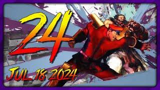 Casual Play Warmups Have Ups & Downs Part 24 - M.Bison SF6 UPDATE Gameplay