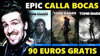 EPIC GAMES REGALA LA NUEVA TRILOGIA DE TOMB RAIDER + TODOS DLCS O COMO SACARSE EL MIEMBRO