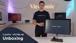 ViewSonic ColorPro VP2786-4K Professional Monitor  Official Unboxing