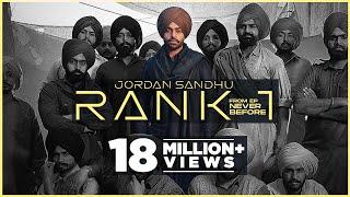 Rank 1 Official Video Jordan Sandhu  Desi Crew  Latest Punjabi Song 2023  New Punjabi Song 2023