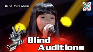 The Voice Teens Philippines Blind Audition Jona Soquite - Anak Ng Pasig