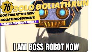 I Solod the new Goliath bosses with this terrible weapon and it worked...  Fallout76