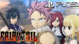 Fairy Tail PS5 Backwards Compatibility Gameplay 4K 60FPS