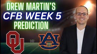 Oklahoma vs Auburn Predictions Picks and Best Bets  College Football Picks Week 5