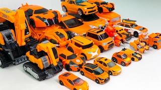 Orange Color Transformers RID Prime Beast Hunters Carbot Tobot Vehicle Transformation Robot Car  toy