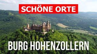 Burg Hohenzollern in 4k. Deutschland Burg Hohenzollern zu besichtigen