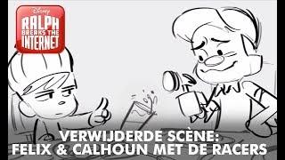 Ralph Breaks The Internet  Verwijderde Scène Felix & Calhoun met de Racers  Disney BE