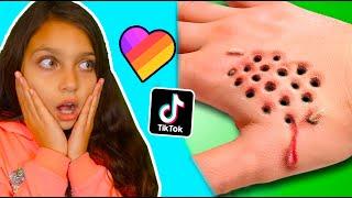 СМОТРИ ЛУЧШИЕ ФОКУСЫ и ЛАЙФХАКИ из ТИК ТОКА и ЛАЙКА LIKE и TIK TOK ЧЕЛЛЕНДЖ НЕ СКАЖИ ВАУ Валеришка