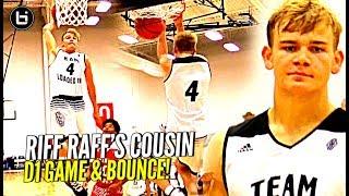 Riff Raffs Cousin Mac McClung EATING at Adidas Uprising D1 Game & MAJOR BOUNCE