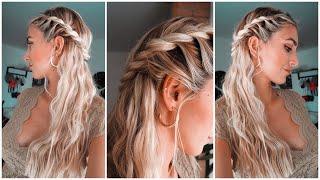 PEINADO BOHO fácil y rápido 3min  Easy & quick hairstyle