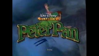 Peter Pan 1998 VHS Trailer International