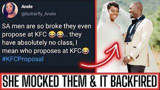 KFC PROPOSAL BACKFIRES ON JOURNALIST - SATISFYING