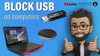 How to Block USB port in Windows 11 Laptop and Desktop PC from Unauthorized Access