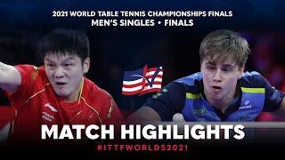 Fan Zhendong vs Truls Moregard  2021 World Table Tennis Championships Finals  MS  F