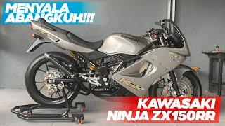 KAWASAKI NINJA ZX150RR MODIFIKASI‼️REVIEW MOTOR BUILD UP YANG KENCANG DARI LAHIR #KAWASAKIZX150RR