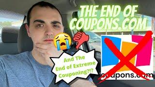 THE END OF COUPONS.COM & THE END OF EXTREME COUPONING??