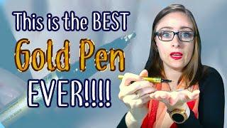 Best GOLD PEN review  Sakura gold pen