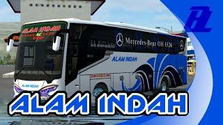 ANJAY Bussid Livery Alam Indah jb HD original bussid