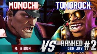 SF6 ▰ MOMOCHI M.Bison vs TOMOROCK21 #2 Ranked Dee Jay ▰ High Level Gameplay