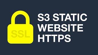 Setup sslhttps with an S3 bucket using AWS Cloudfront
