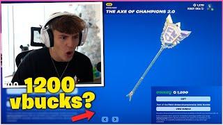 CLIX Reacts to the FNCS PICKAXE & FNCS SKIN in FORTNITE ITEM SHOP