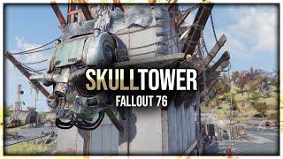 Fallout 76 - Skull Tower Prefab & Utility Box Generator Set