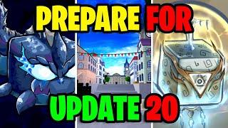 Do this NOW Before Update 20... release date