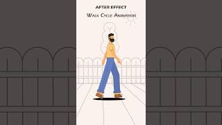 Walk Cycle Animation in After Effects #aftereffectstutorial #motiongraphics #motiondesign