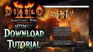 Sanctuary Mod Download Tutorial - Diablo 2