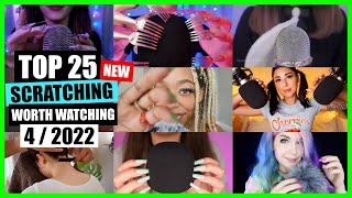 ASMR  SCRATCHING Mic Scratching Shirt Scratching  TOP 25  ASMR Charts