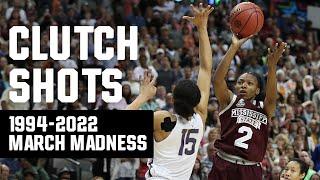 Clutch shots in the NCAA women’s tournament since 1994