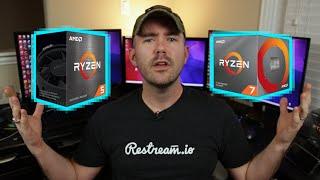 Ryzen 5 vs Ryzen 7 Streaming and Gaming  5600X vs 3700X Battle