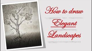 Learn to Draw EXQUISITE Landscapes... FOR BEGINNERS