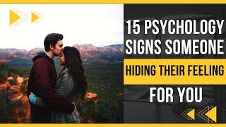 15 Psychological Signs Someone is Hiding Their Feelings For You  Girls Facts  Female Attraction