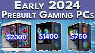 Early 2024 - Best Pre-built Gaming PC 2024  1440p 4K 1080p  Best Gaming PC 2024