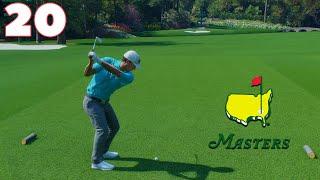 MELTDOWN AT THE MASTERS - Charlie Woods Career Mode - Part 20  EA Sports PGA Tour