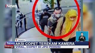 VIRAL Video Rekaman Aksi Copet di JPO Phinisi #iNewsSiang 1002