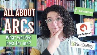 HOW TO GET ARC READERS  Booksprout vs Book Sirens vs NetGalley + more