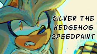 Silver the Hedgehog Speedpaint